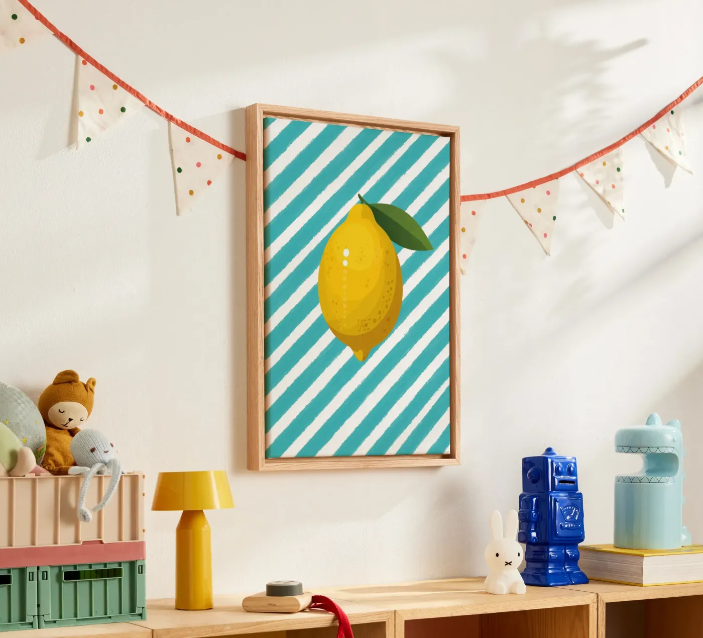 Citrustime canvas by Tabea Jule