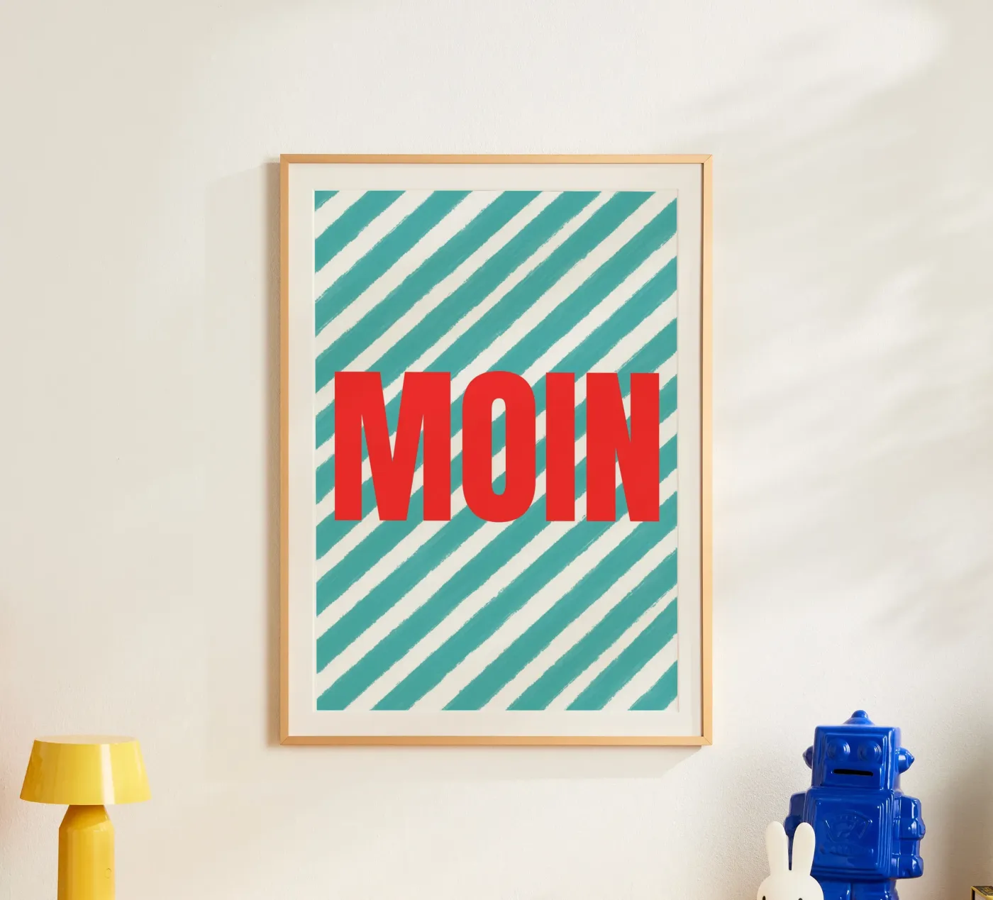 Ja Moin poster by Tabea Jule