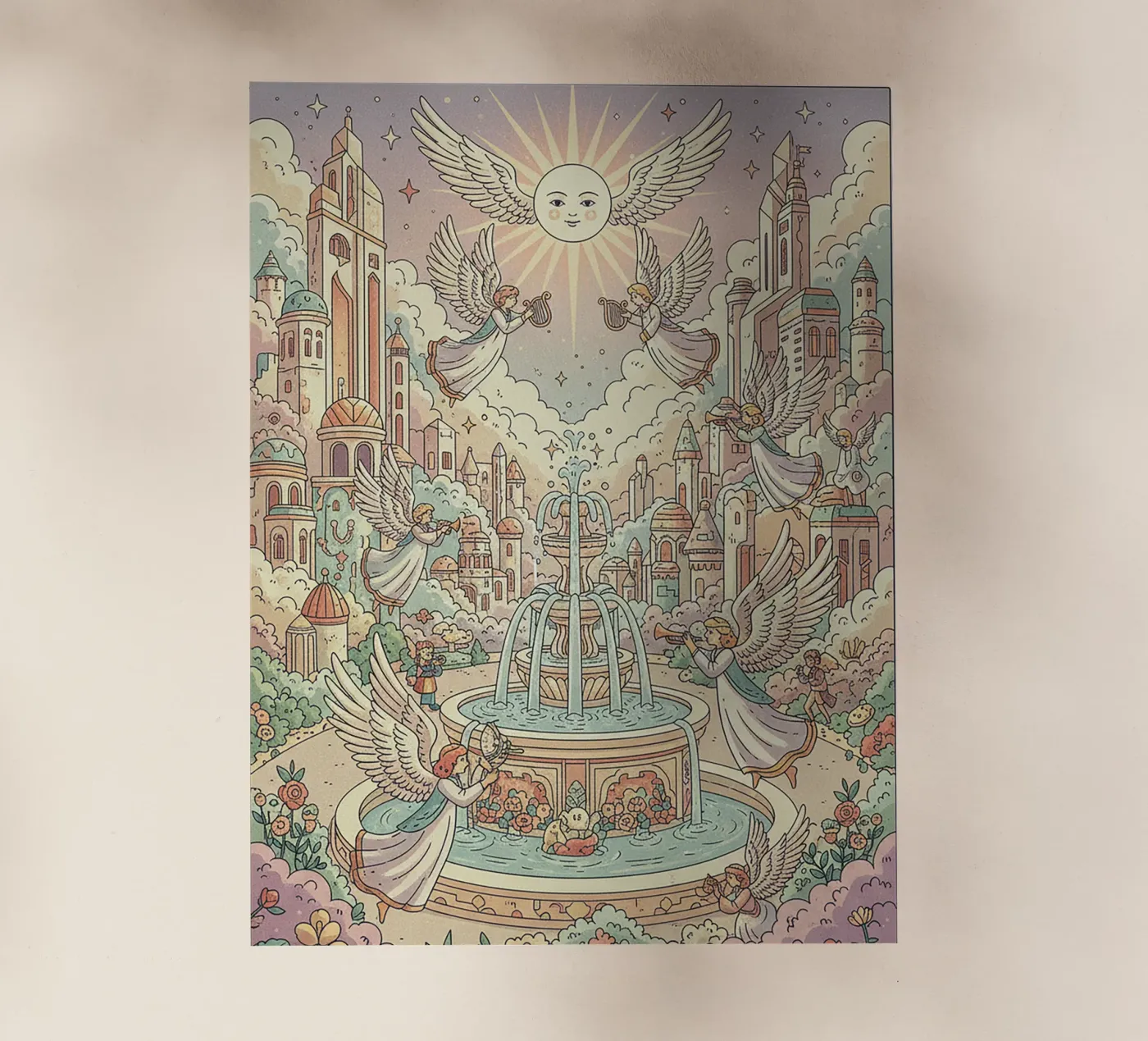 wordt vermeld backlit folie van The Little Animals Club