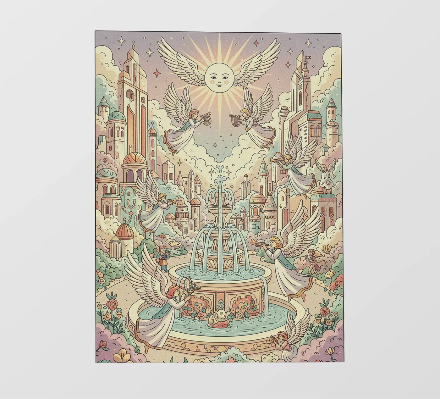 wordt vermeld backlit folie van The Little Animals Club