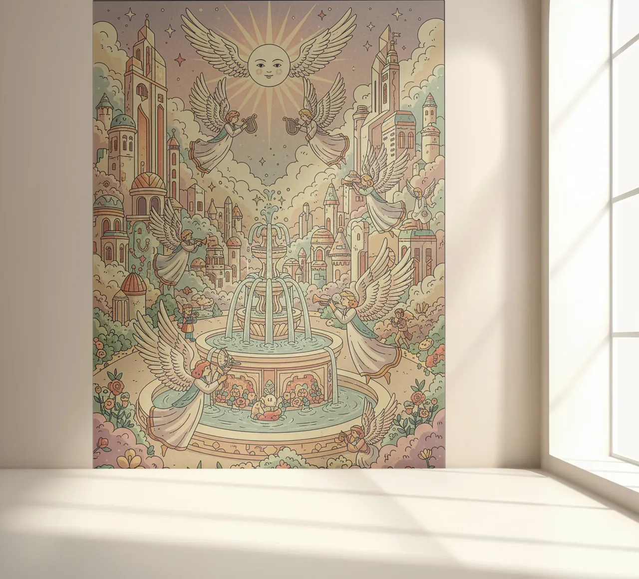 wordt vermeld fotobehang van The Little Animals Club