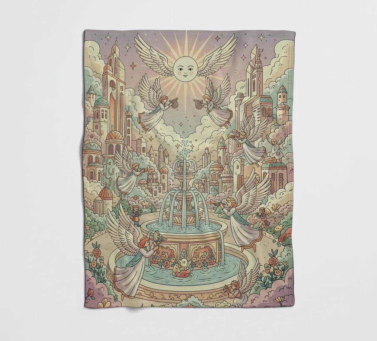 specified fleecedeken van The Little Animals Club