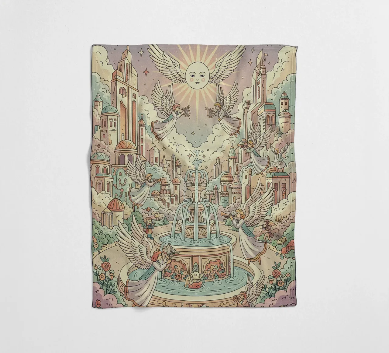 specified fleecedeken van The Little Animals Club