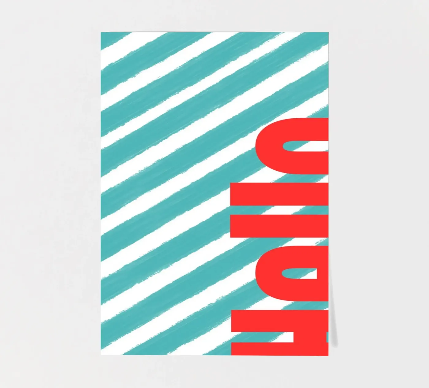 Hello Stickerbogen von Tabea Jule