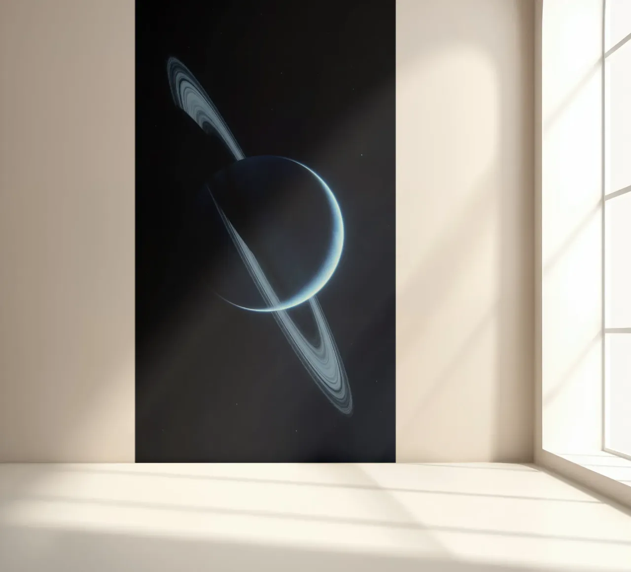 B L U E fotobehang van Stellar Dream Art