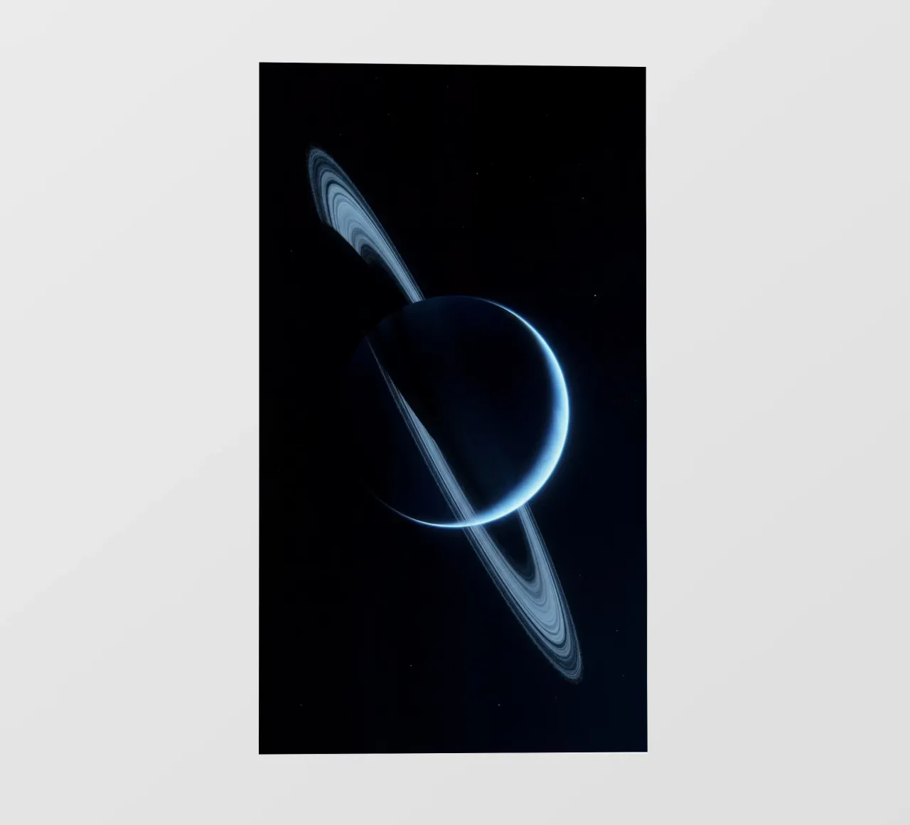 B L U E fotobehang van Stellar Dream Art