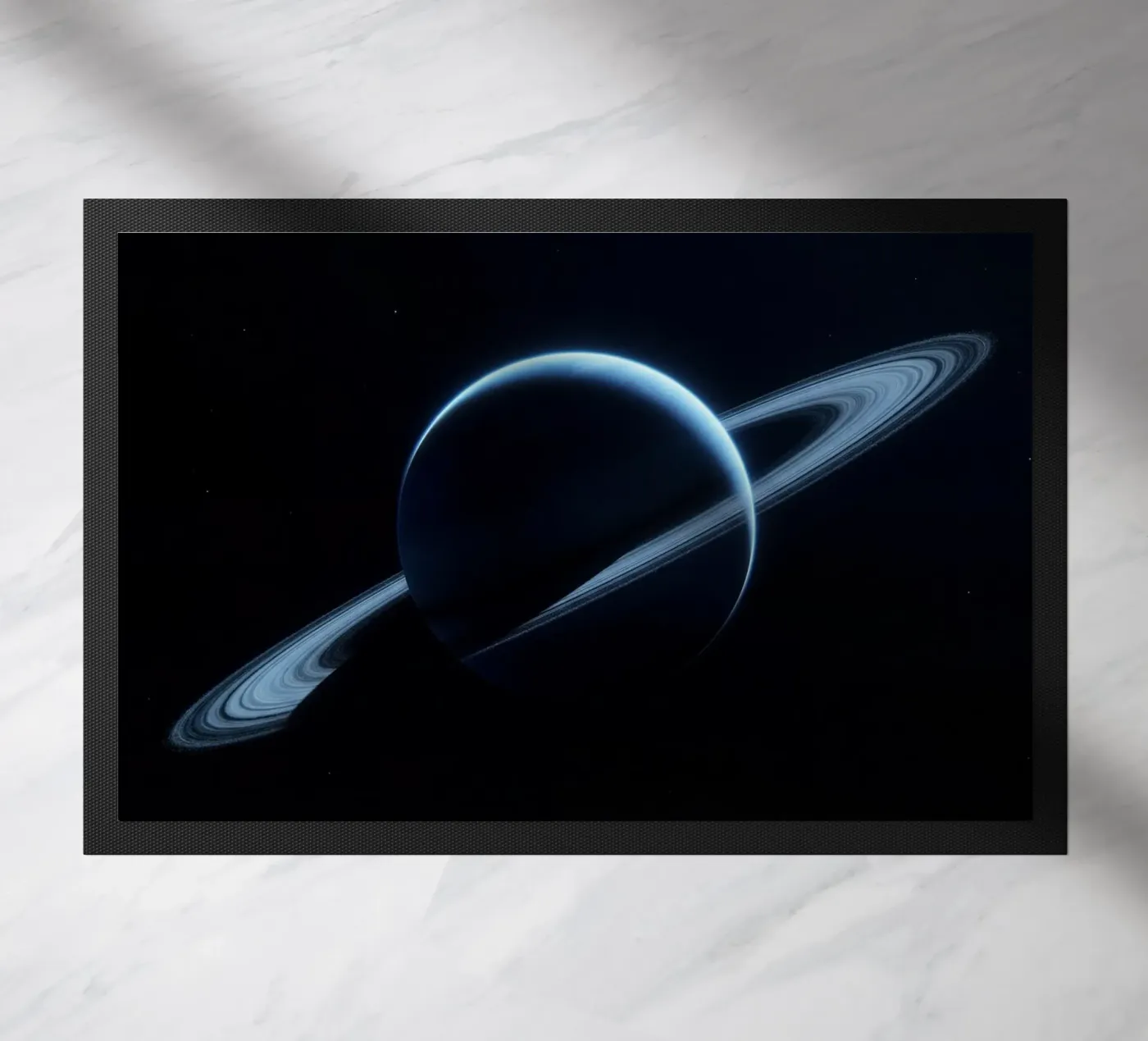 B L U E Fußmatte von Stellar Dream Art