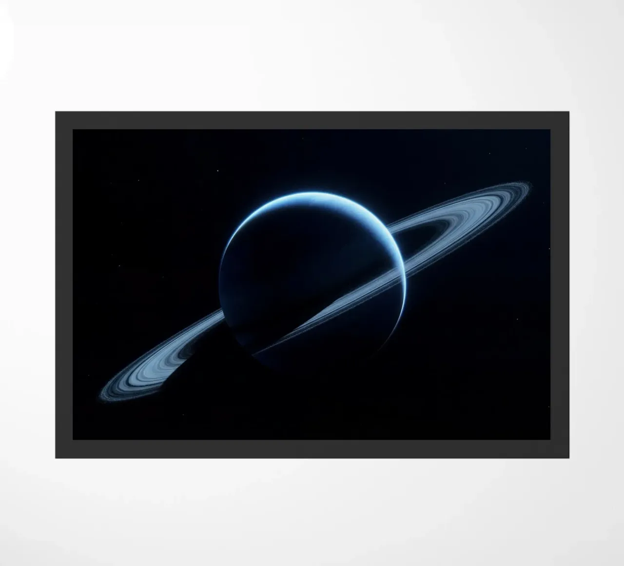 B L U E Fußmatte von Stellar Dream Art