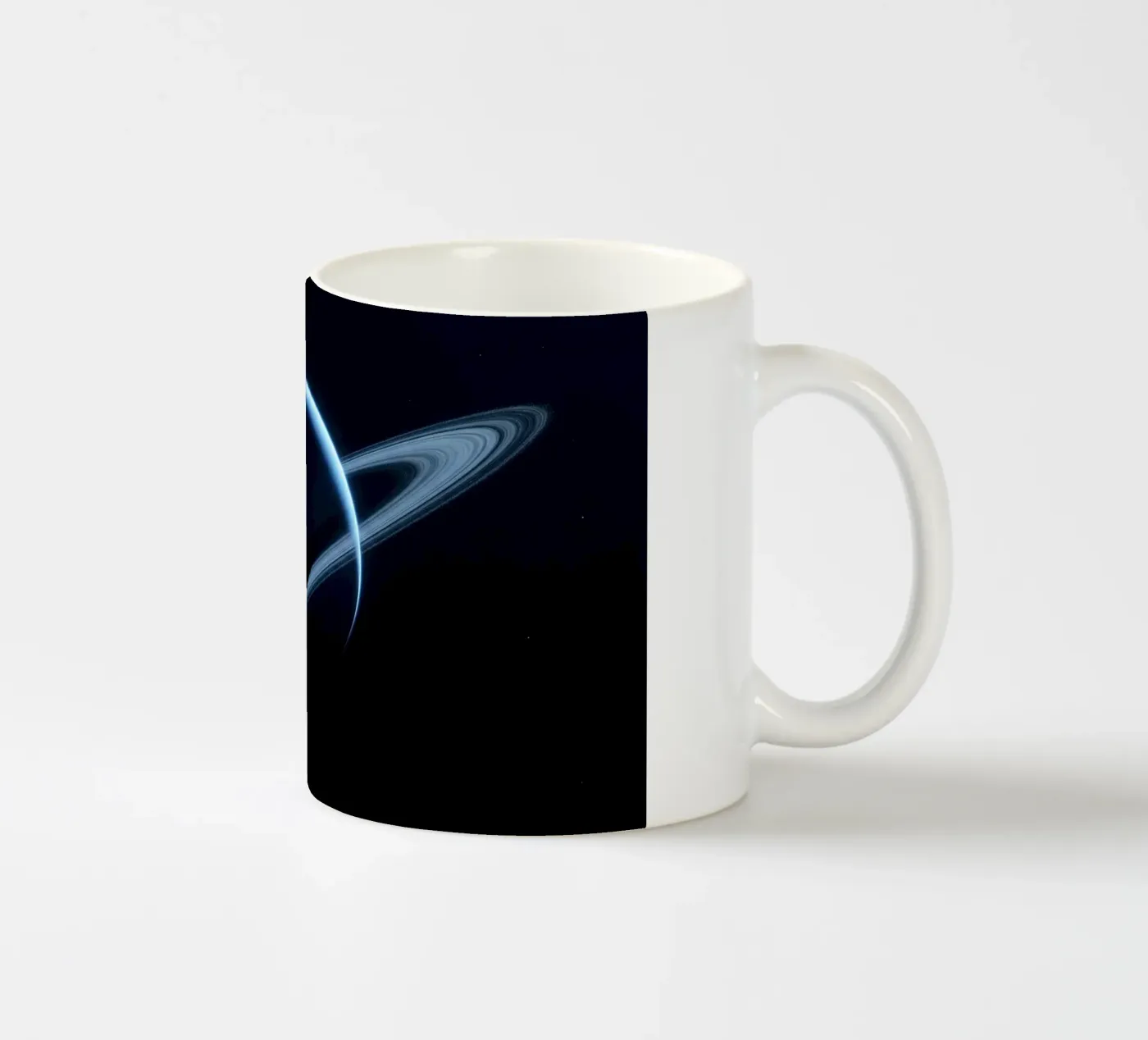 B L U E ceramic mug by Stellar Dream Art