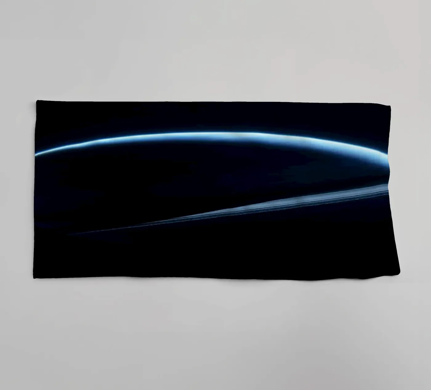B L U E badhanddoek van Stellar Dream Art
