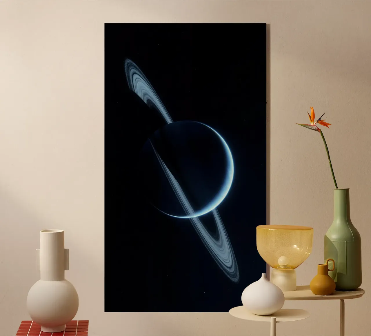 B L U E Acryl-Glas von Stellar Dream Art