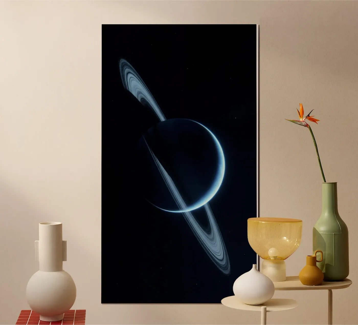 B L U E poster by Stellar Dream Art