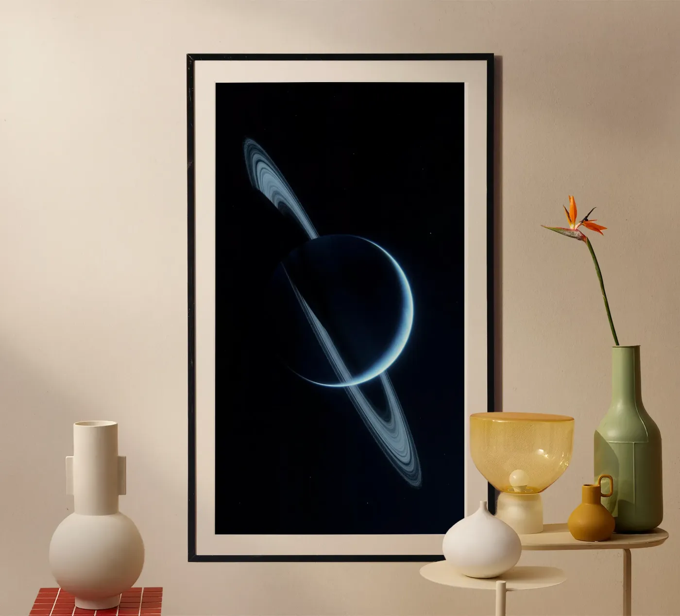 B L U E poster by Stellar Dream Art
