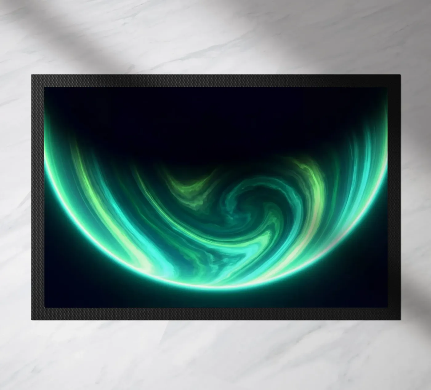 G R E E N paillasson de Stellar Dream Art