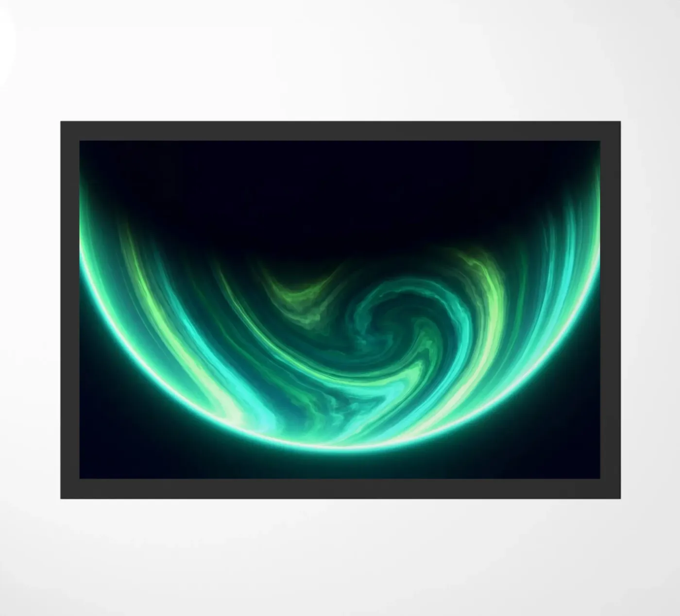 G R E E N paillasson de Stellar Dream Art