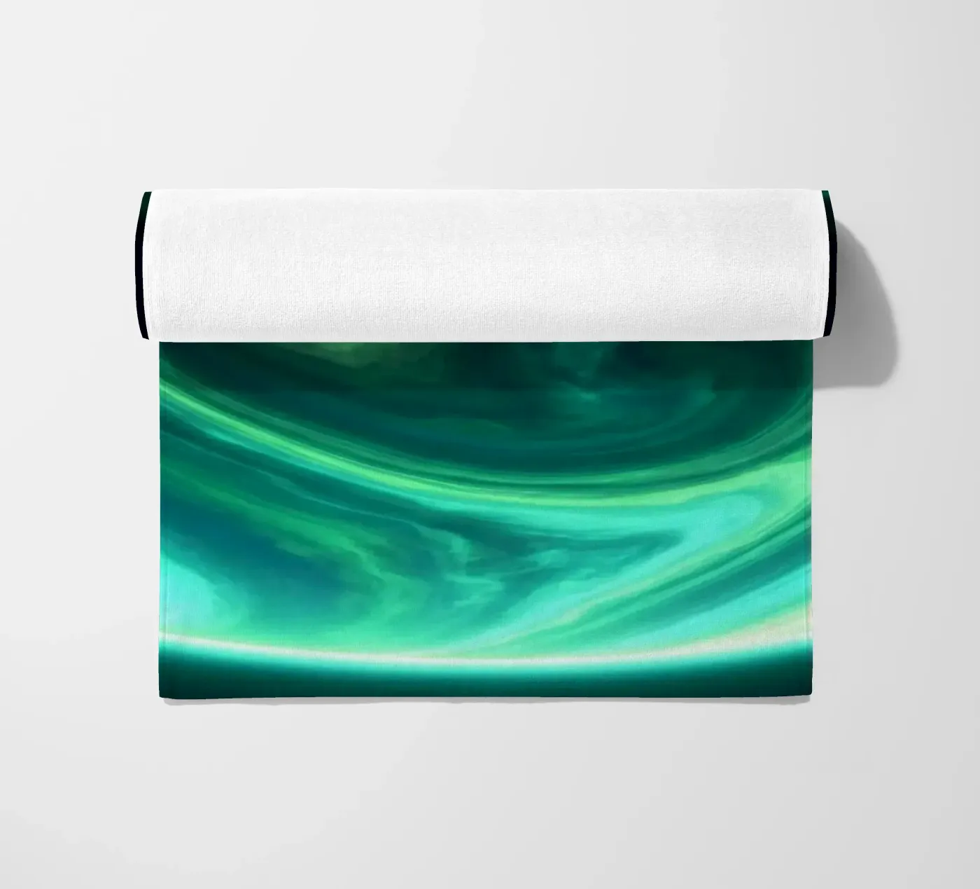 G R E E N strandhanddoek van Stellar Dream Art