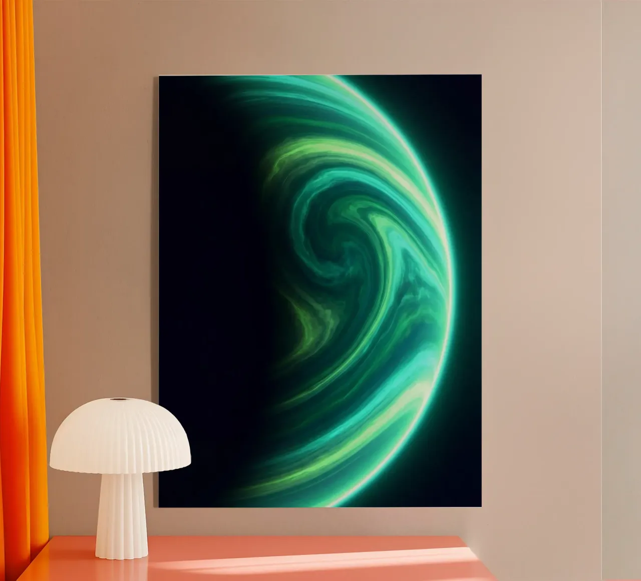 G R E E N plexiglass da Stellar Dream Art