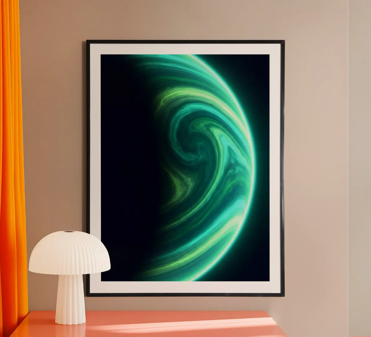 G R E E N poster da Stellar Dream Art