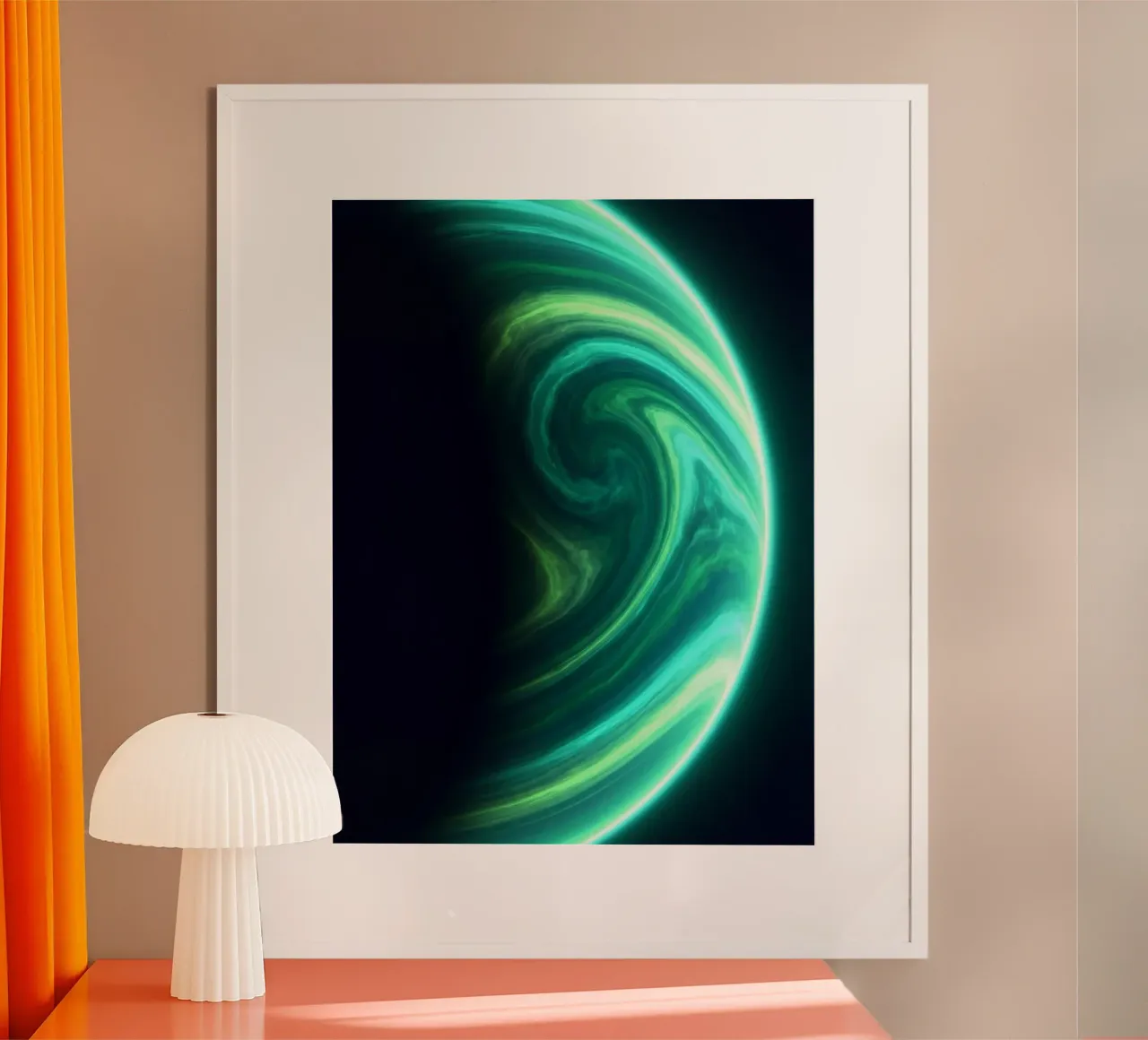 G R E E N poster da Stellar Dream Art