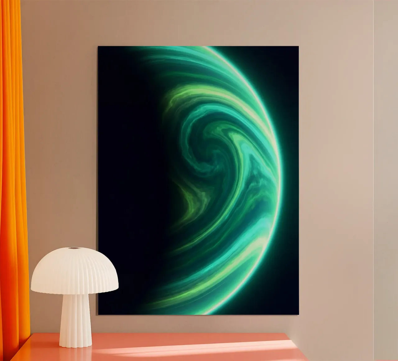 G R E E N poster da Stellar Dream Art