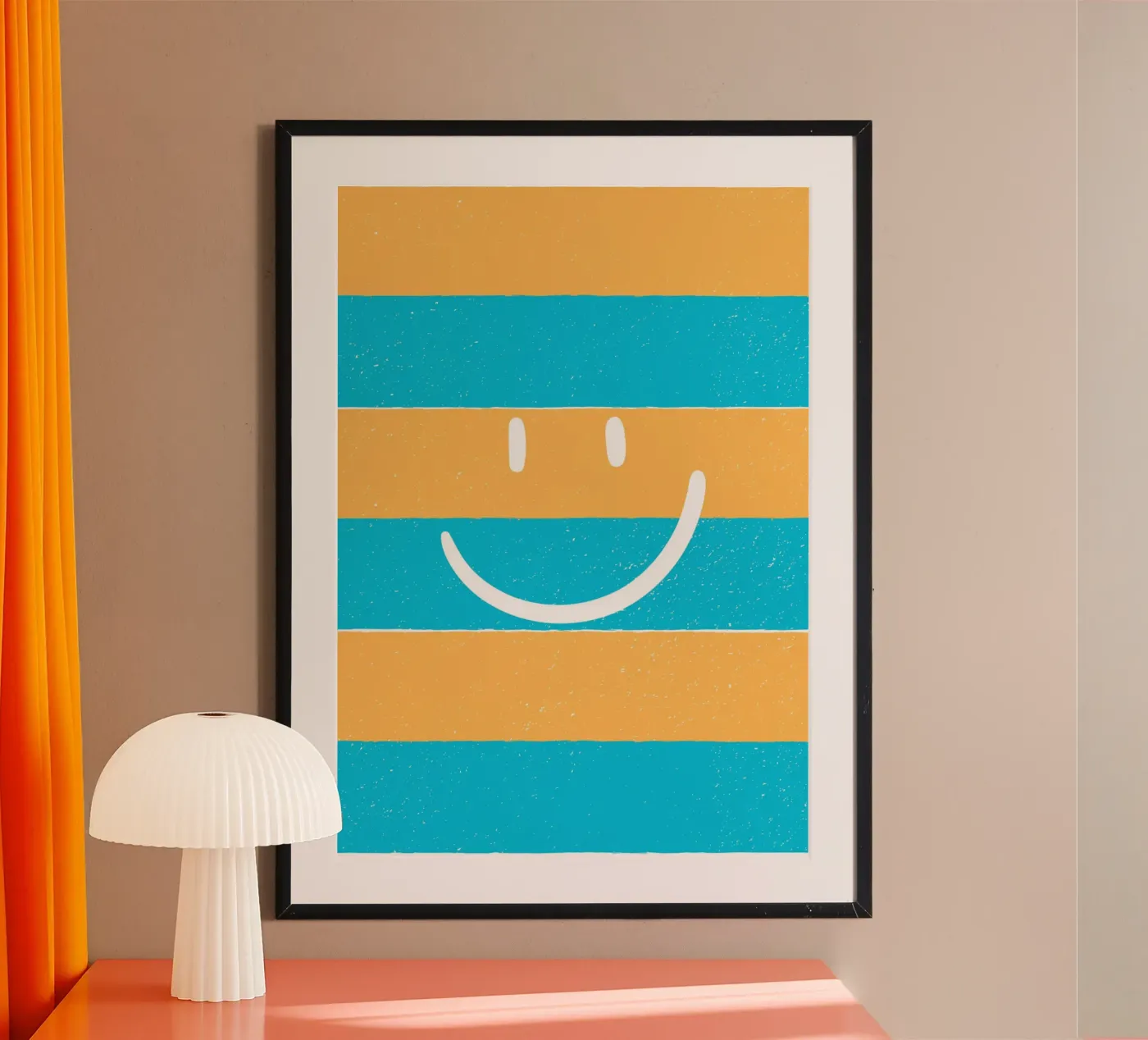 Sunny Smiley poster da Tabea Jule