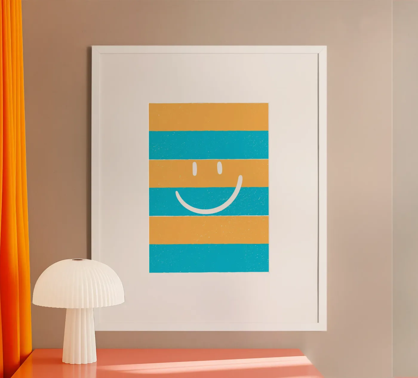 Sunny Smiley poster da Tabea Jule