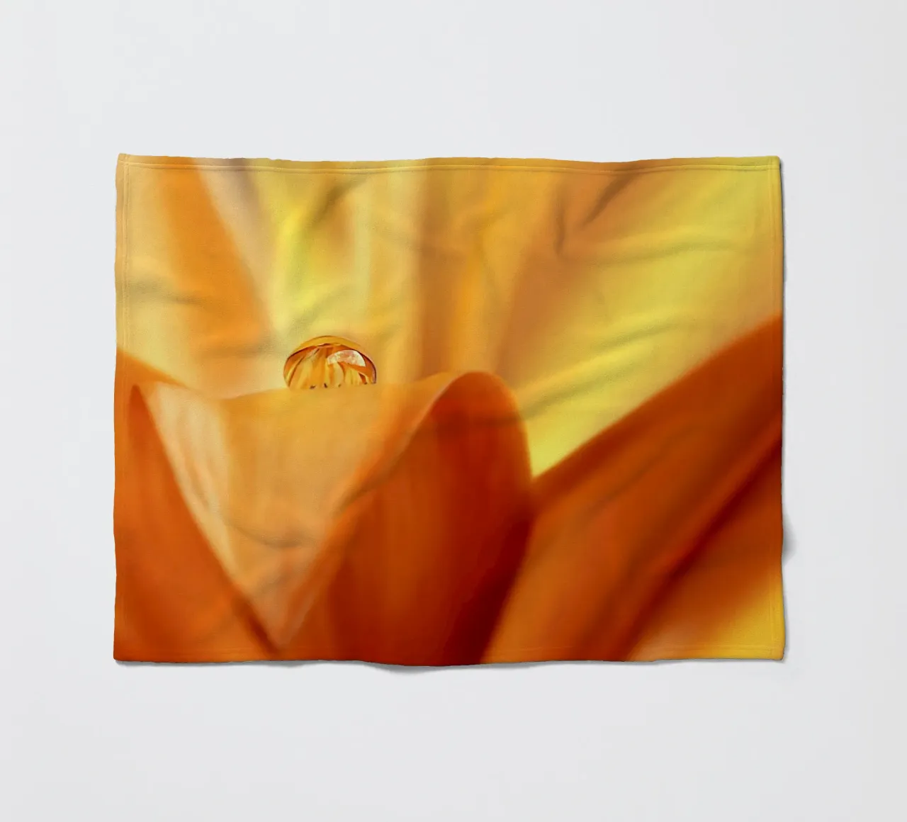 druppel fleecedeken van Atteloi Fotografie