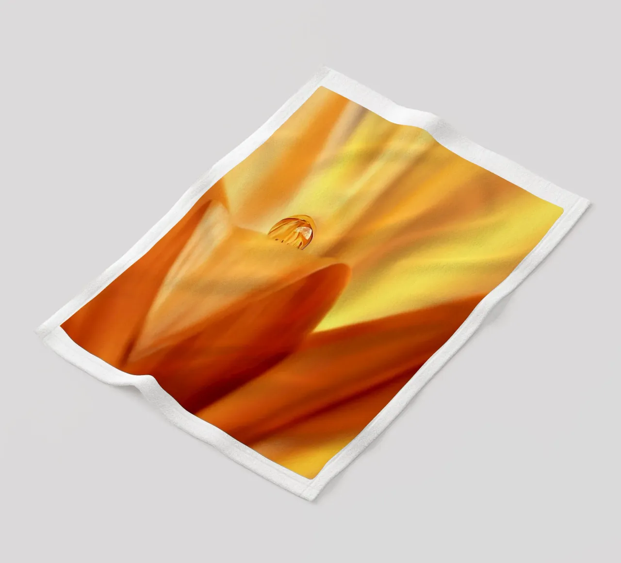 druppel fleecedeken van Atteloi Fotografie