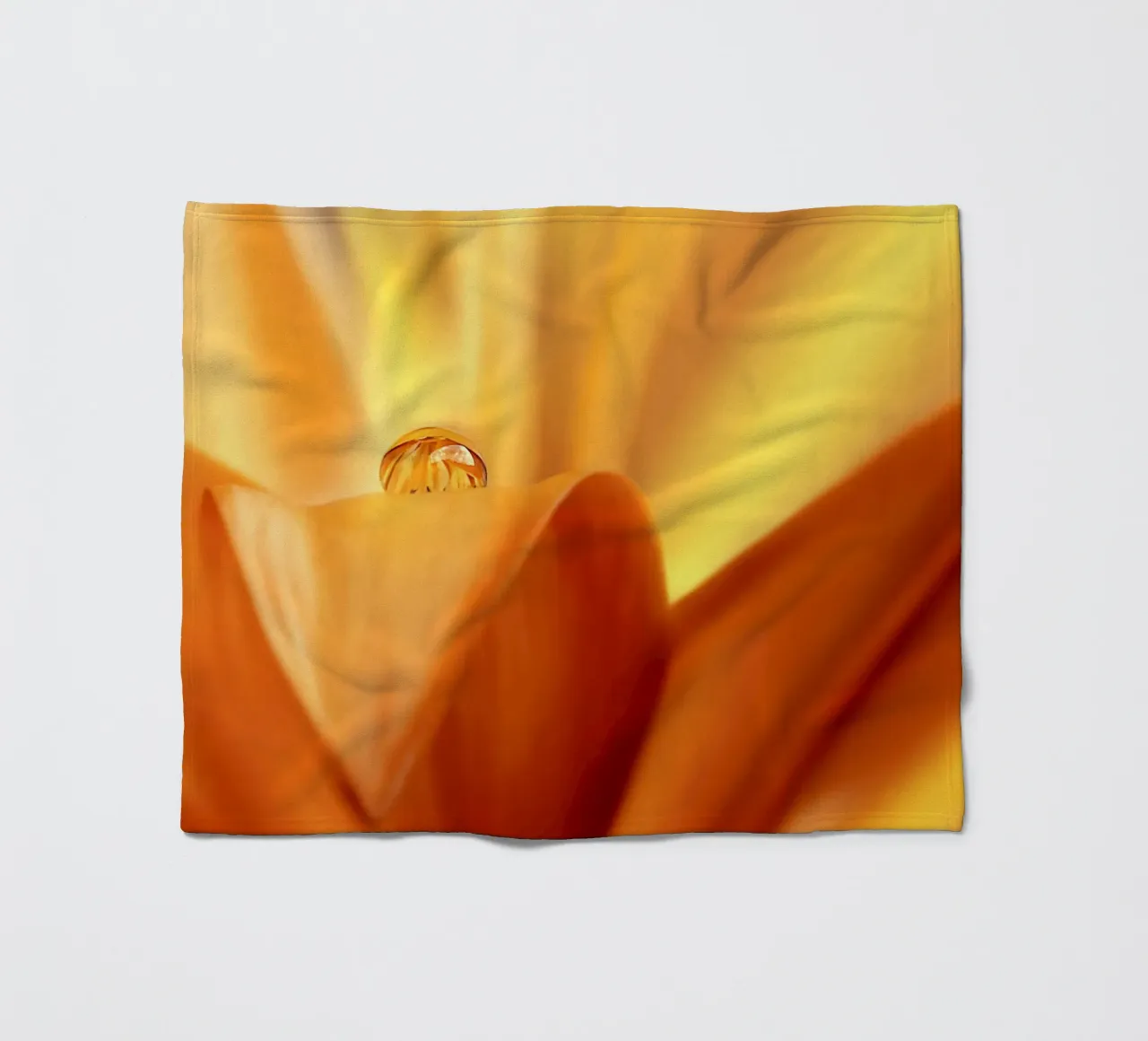 druppel fleecedeken van Atteloi Fotografie