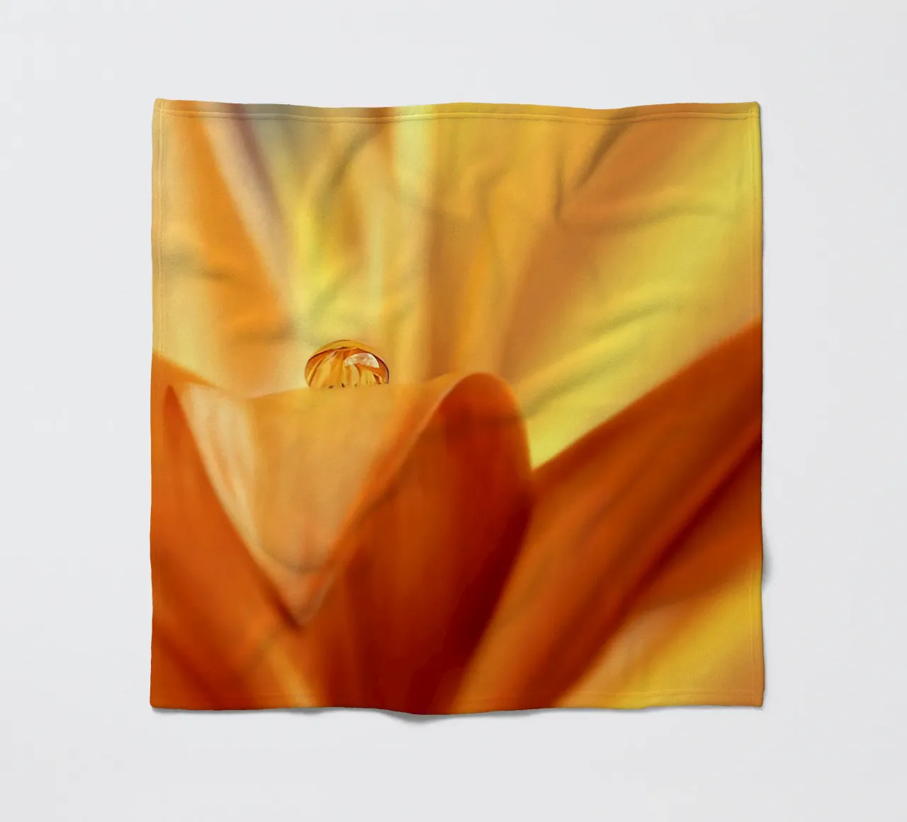 druppel fleecedeken van Atteloi Fotografie