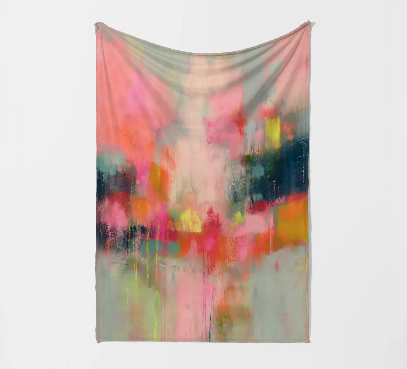 Electrical echo fleece blanket by Carinaprint