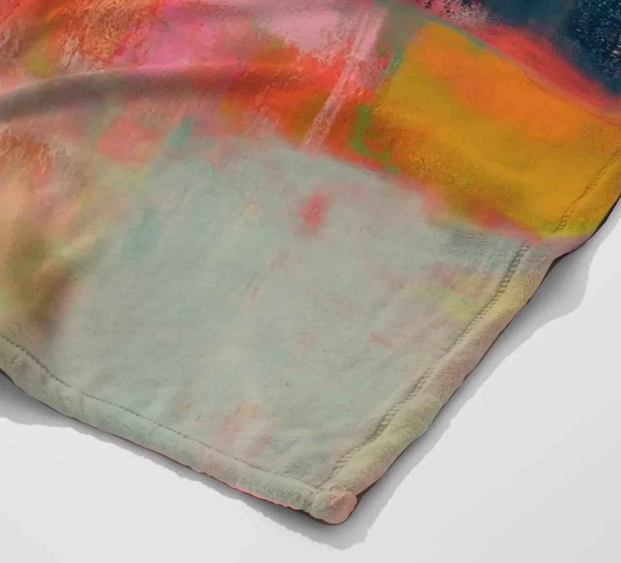 Electrical echo fleece blanket by Carinaprint