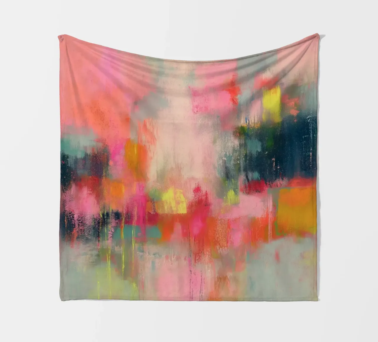 Electrical echo fleece blanket by Carinaprint
