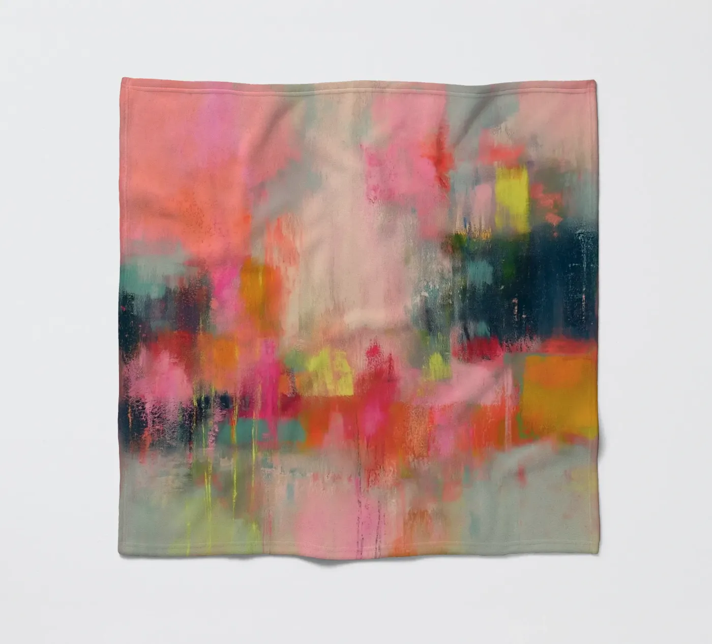 Electrical echo fleece blanket by Carinaprint