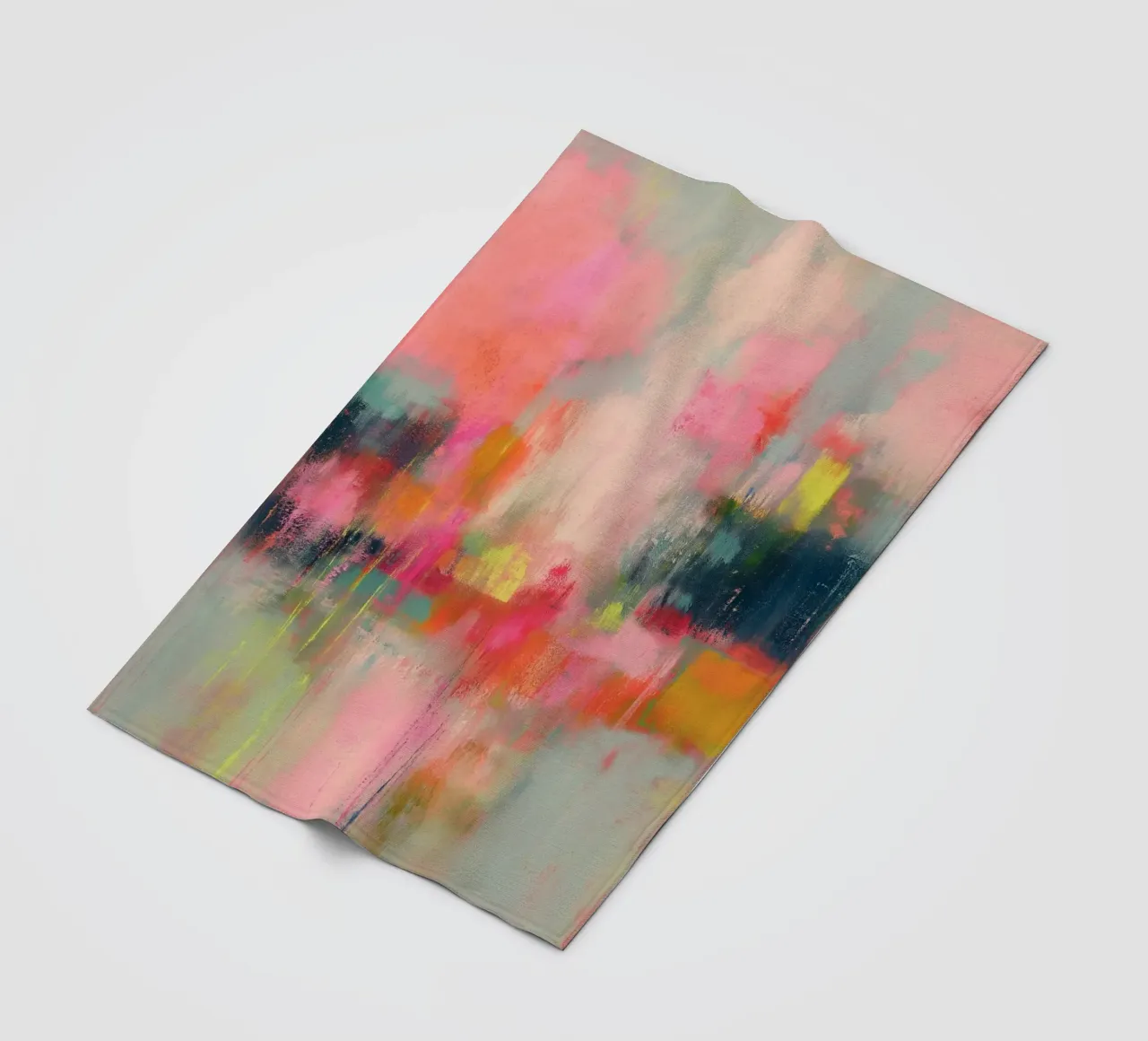 Electrical echo fleece blanket by Carinaprint