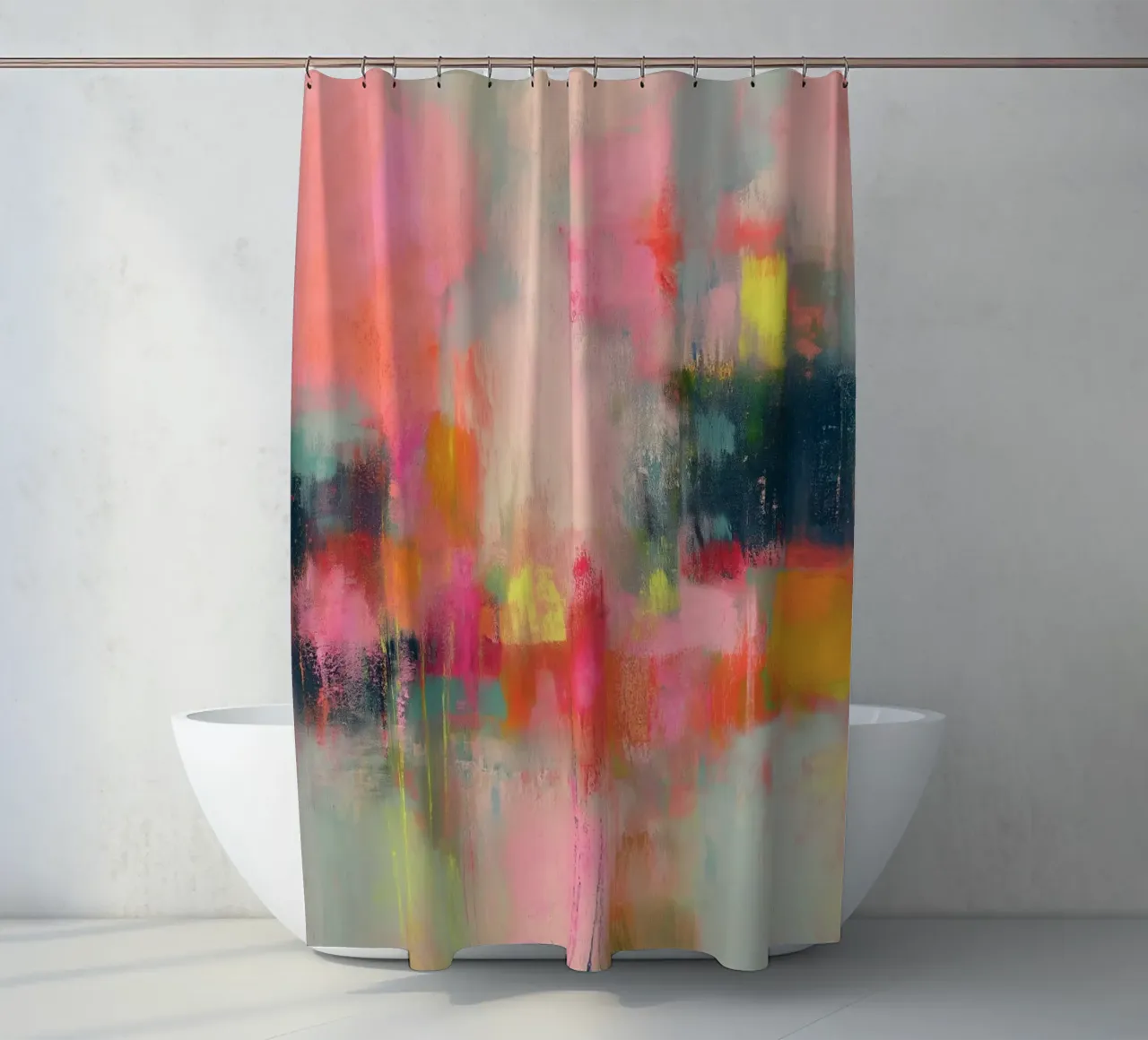 Elektrisches Echo Duschvorhang von Carinaprint