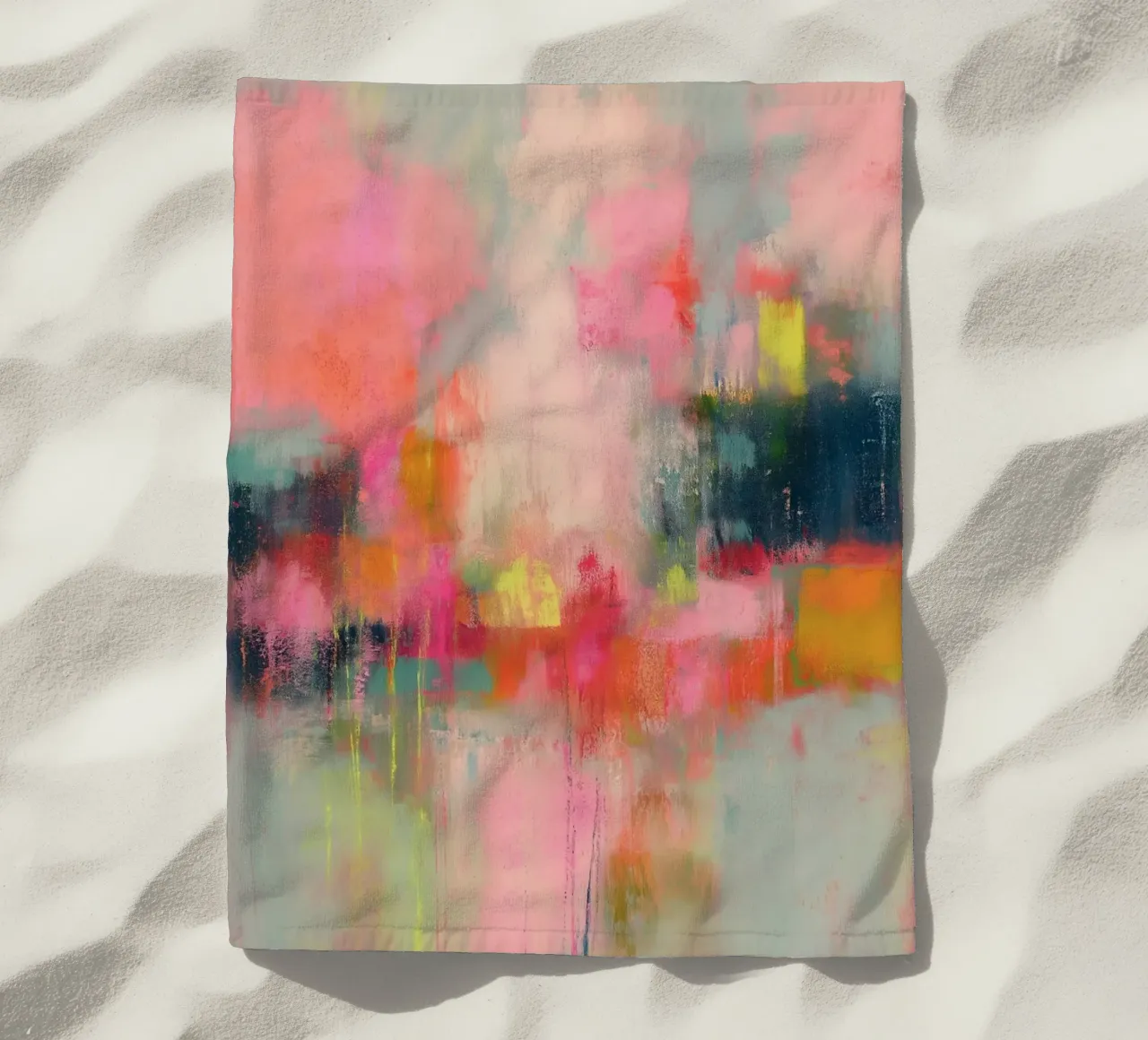 Electrical echo strandhanddoek van Carinaprint