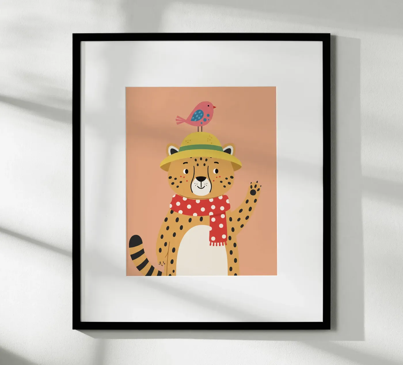 Cheetah - children's bedroom poster de The Little Animals Club