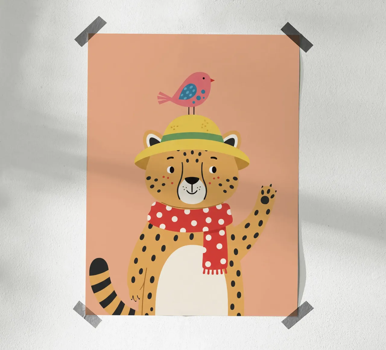 Guépard poster de The Little Animals Club