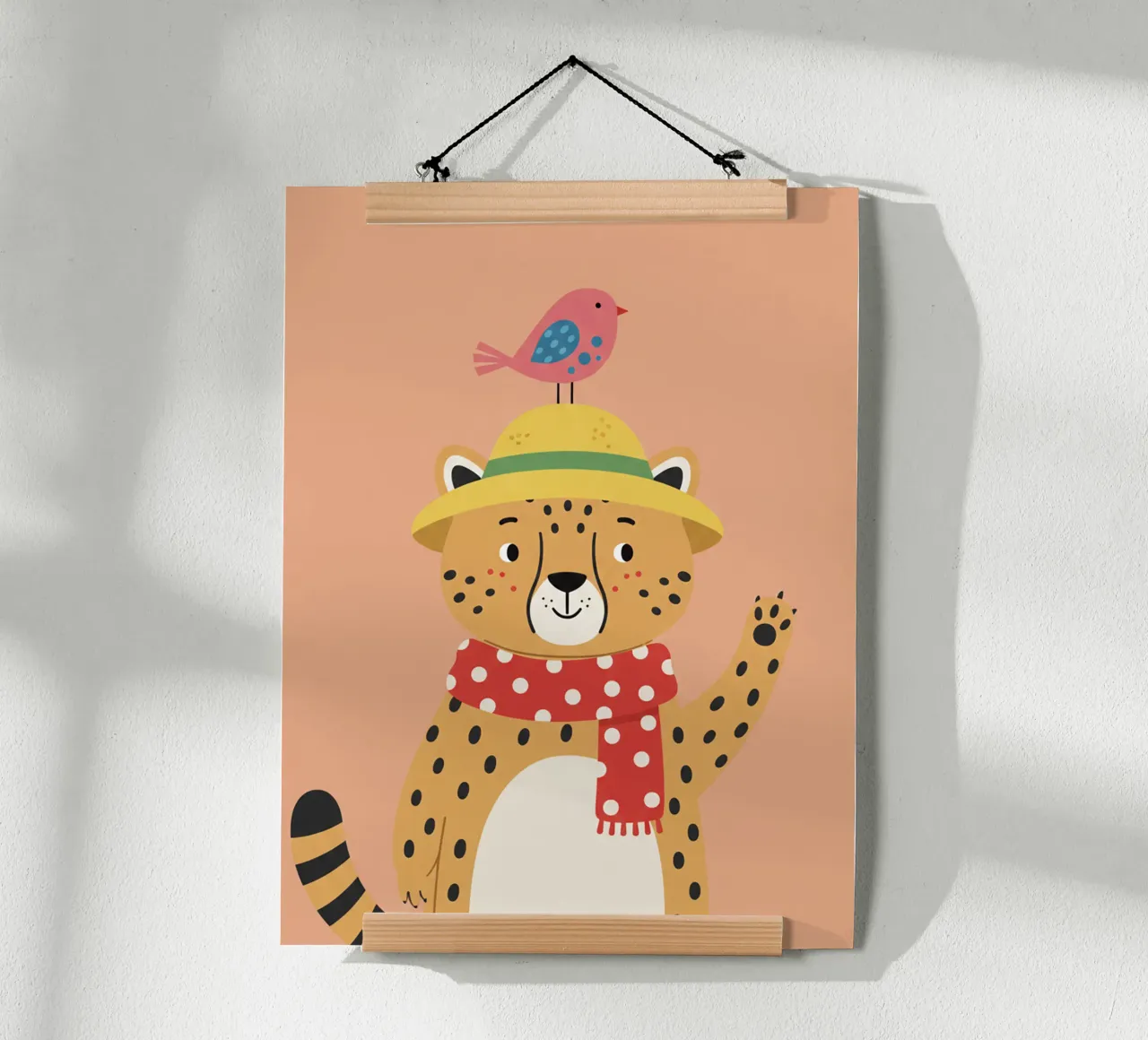 Guépard poster de The Little Animals Club