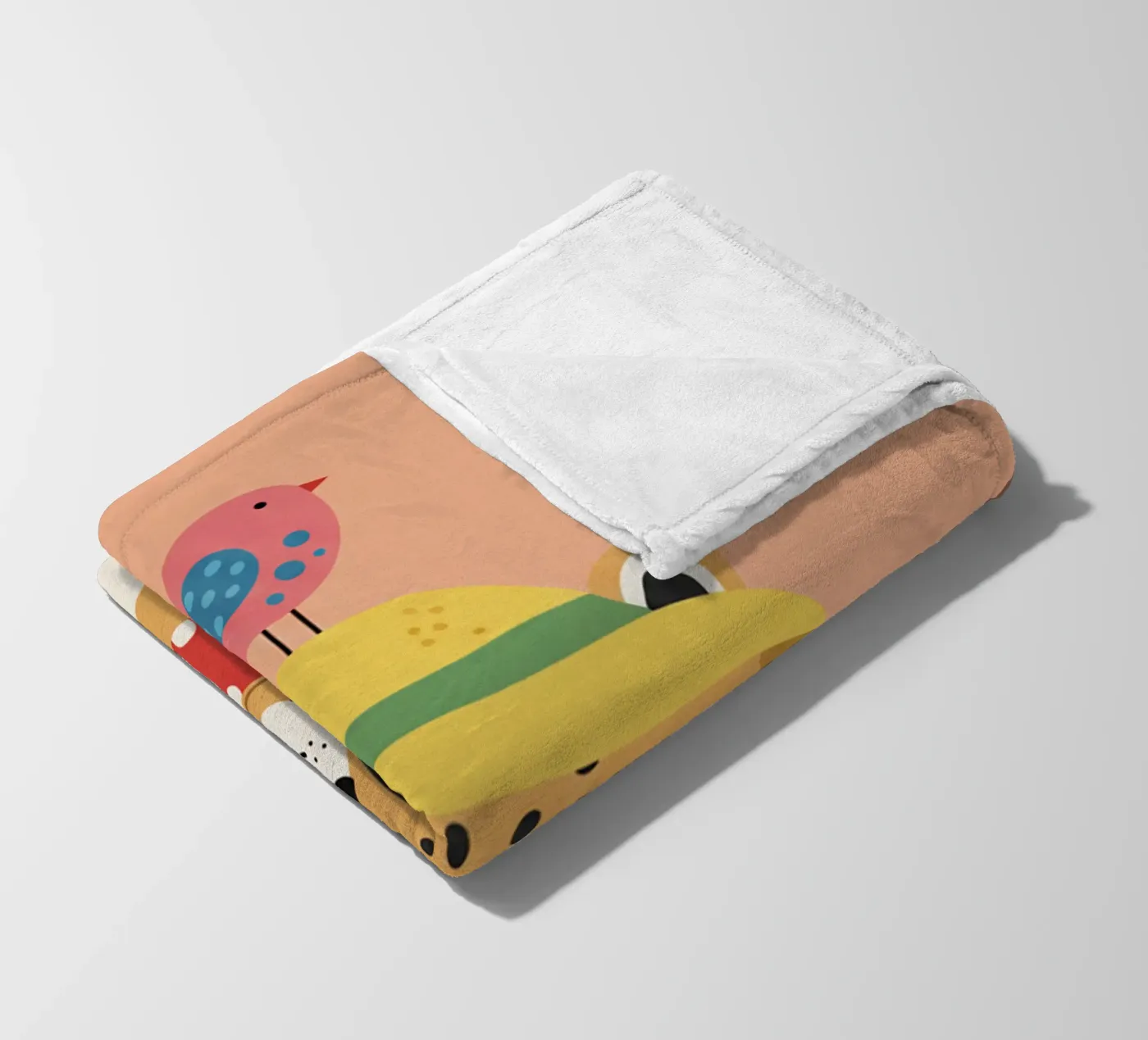 Guépard - chambre d'enfant plaid polaire de The Little Animals Club