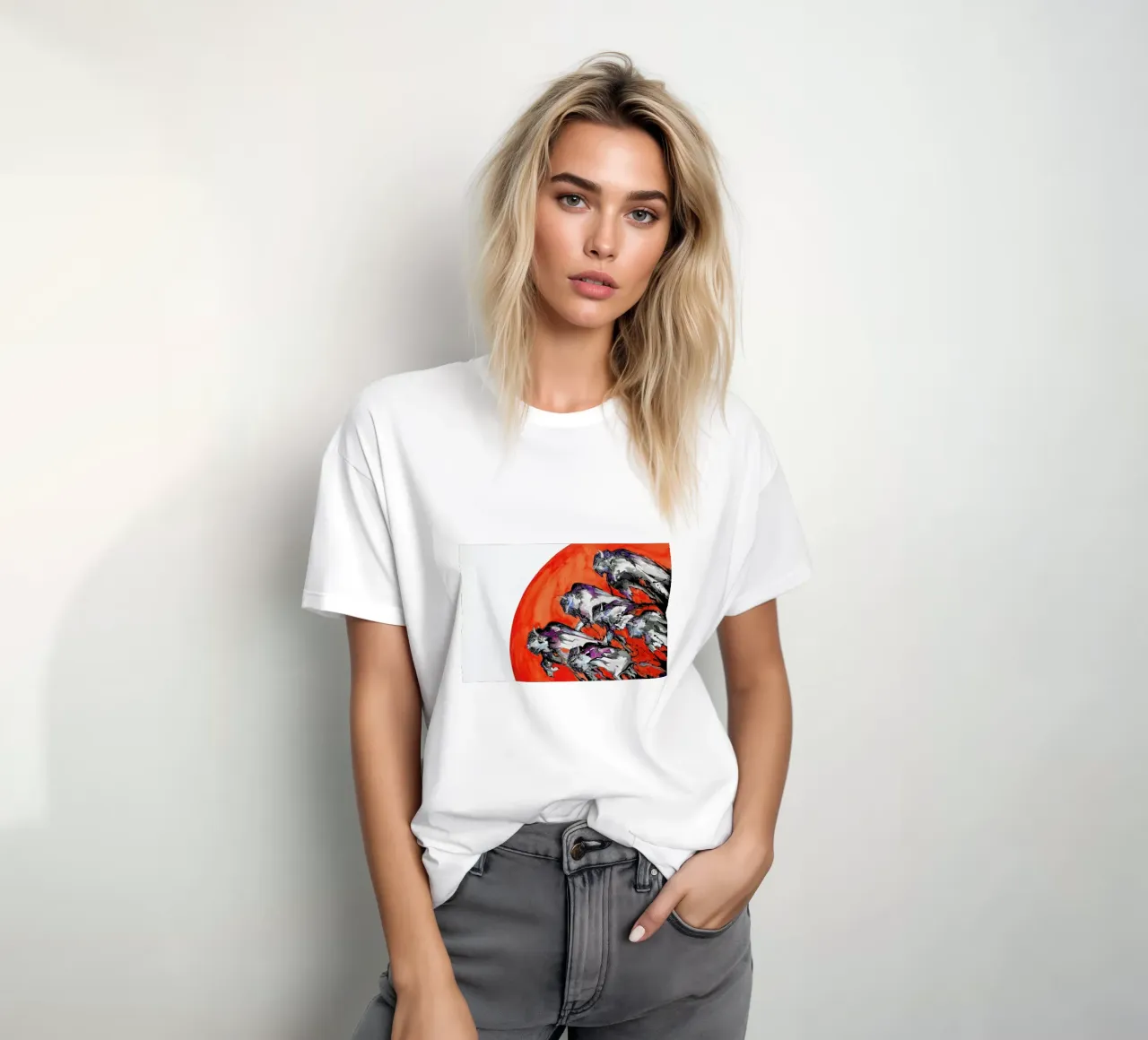 Out of a Rising Sun t-shirt da Marc Allante