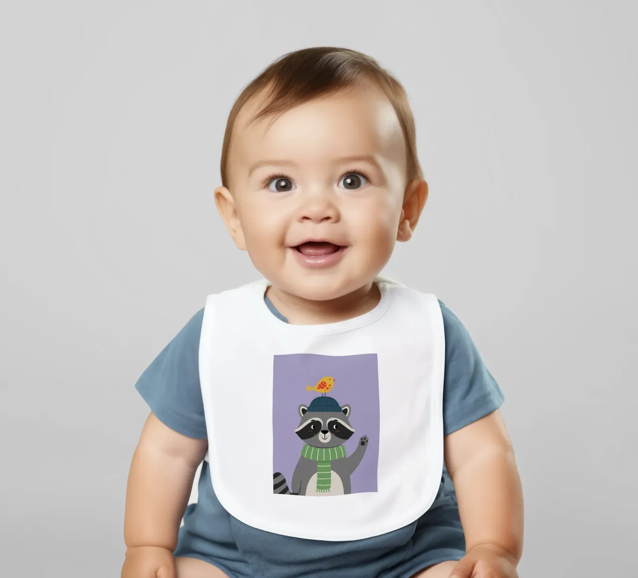 procione bavaglino da The Little Animals Club