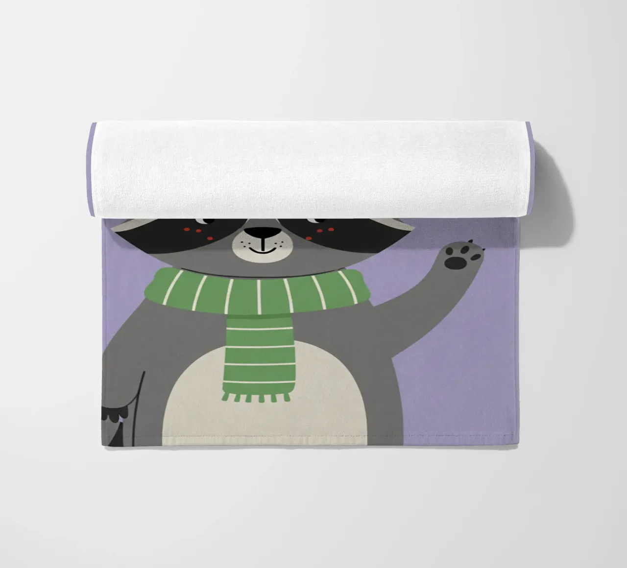 opossum - camera dei bambini telo mare da The Little Animals Club