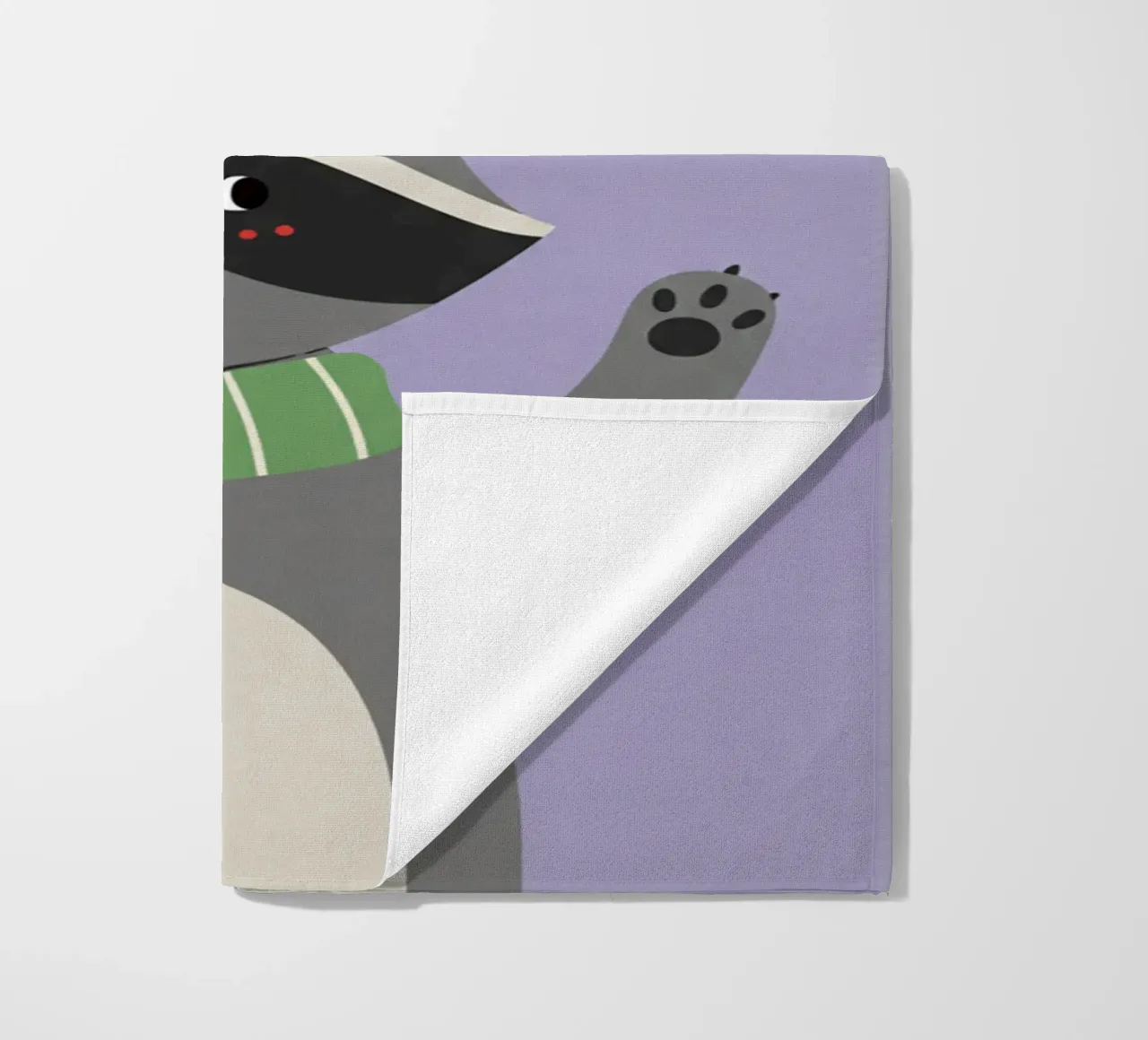 opossum - camera dei bambini telo mare da The Little Animals Club