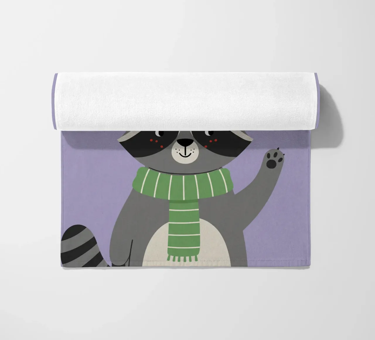 opossum - camera dei bambini telo mare da The Little Animals Club