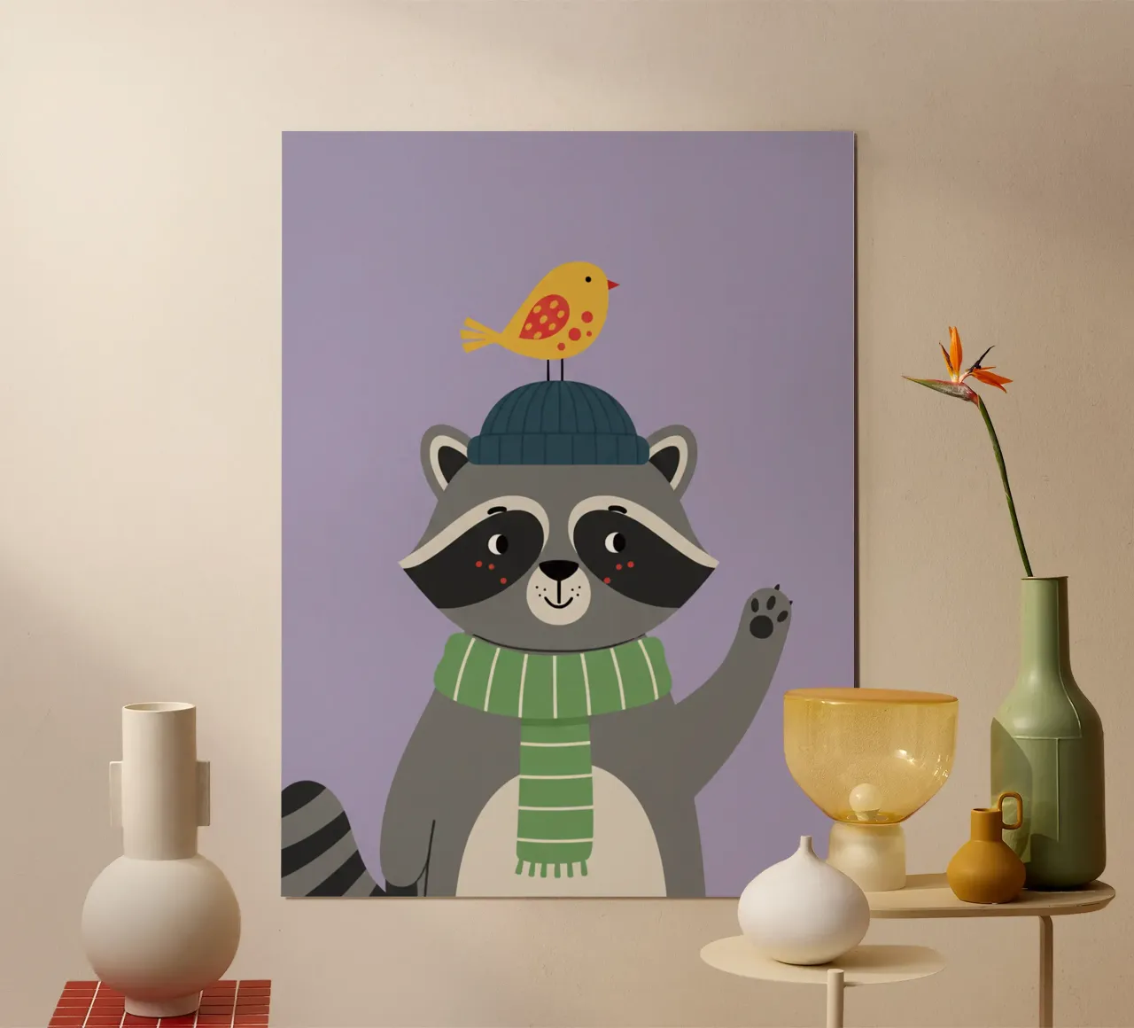 procione poster da The Little Animals Club