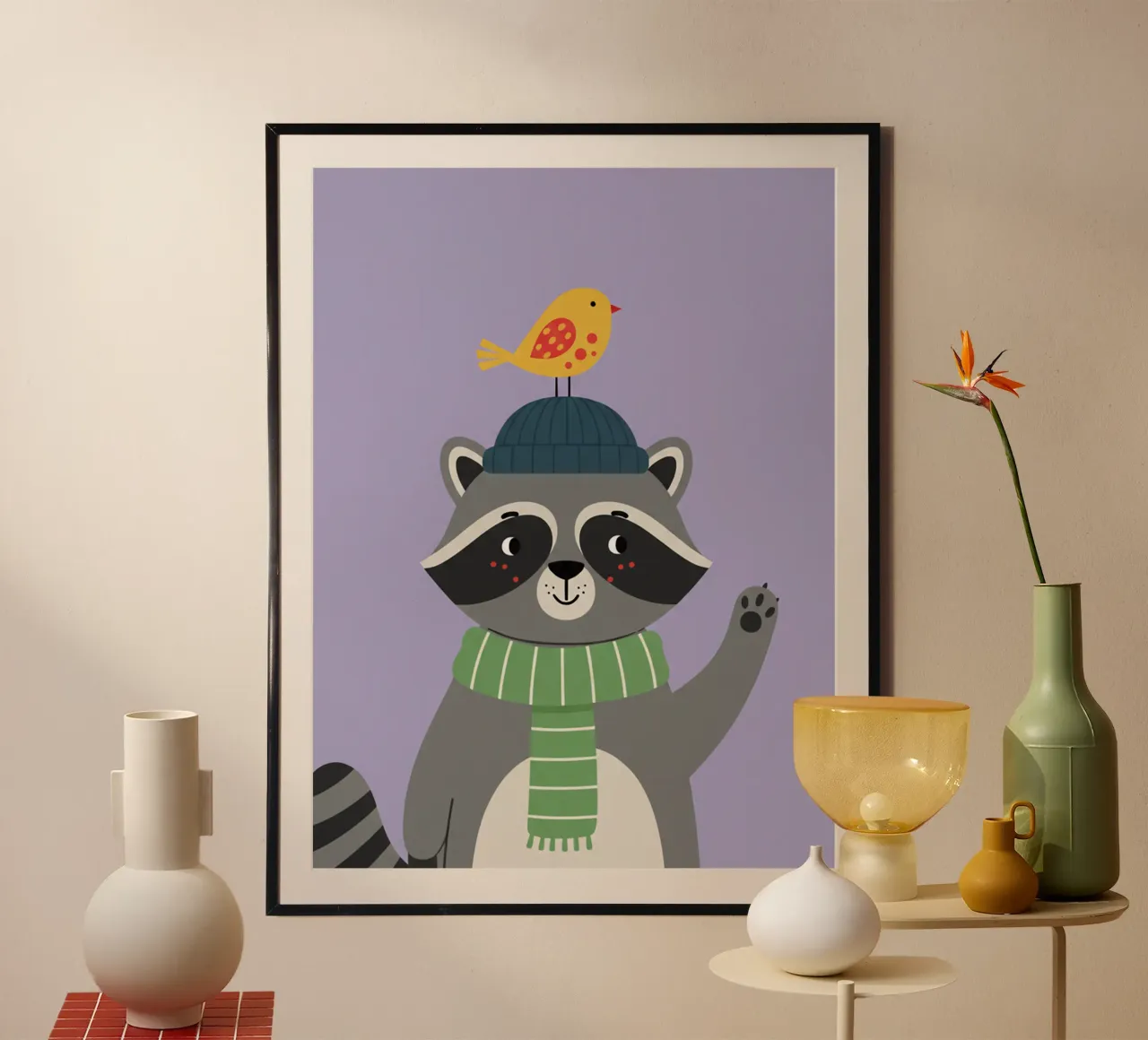 procione poster da The Little Animals Club