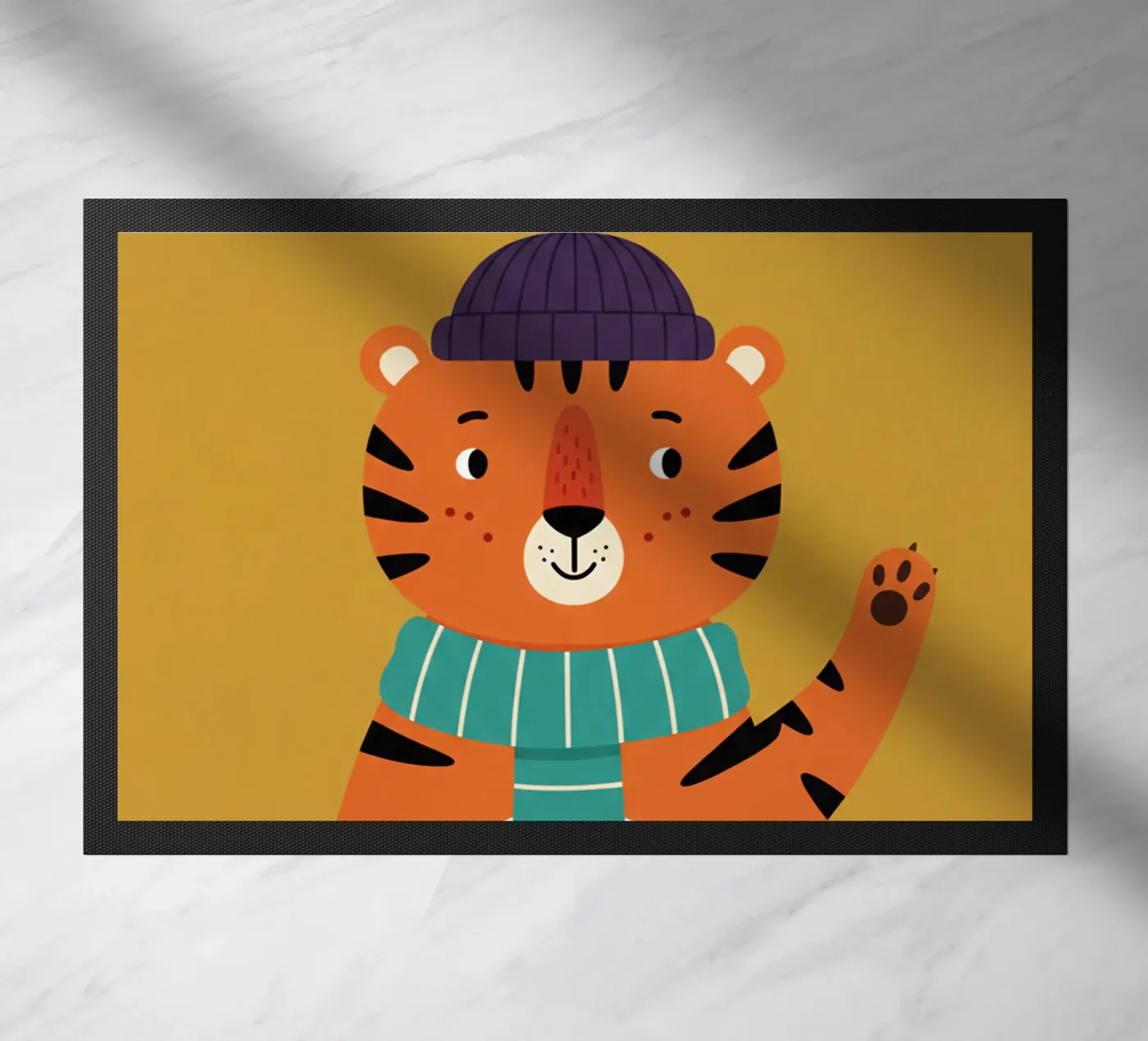 tijger - kinderkamer deurmat van The Little Animals Club