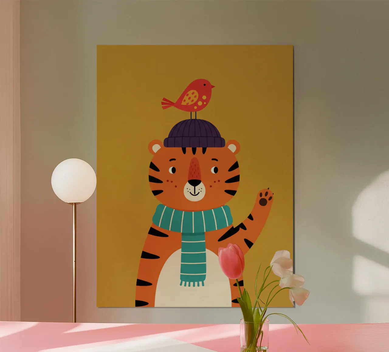 tiger poster by The Little Animals Club